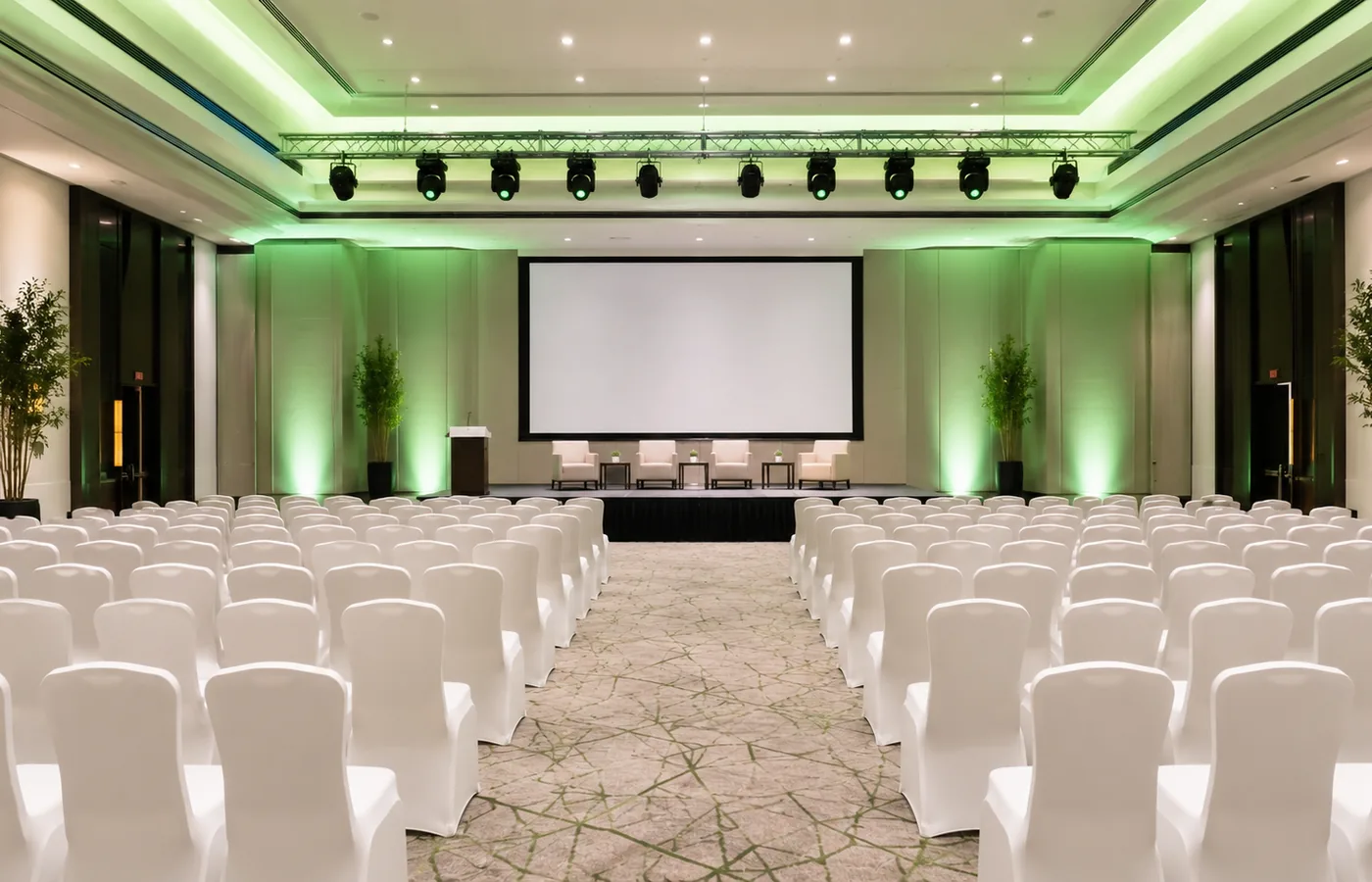 Professional conference planning discussion